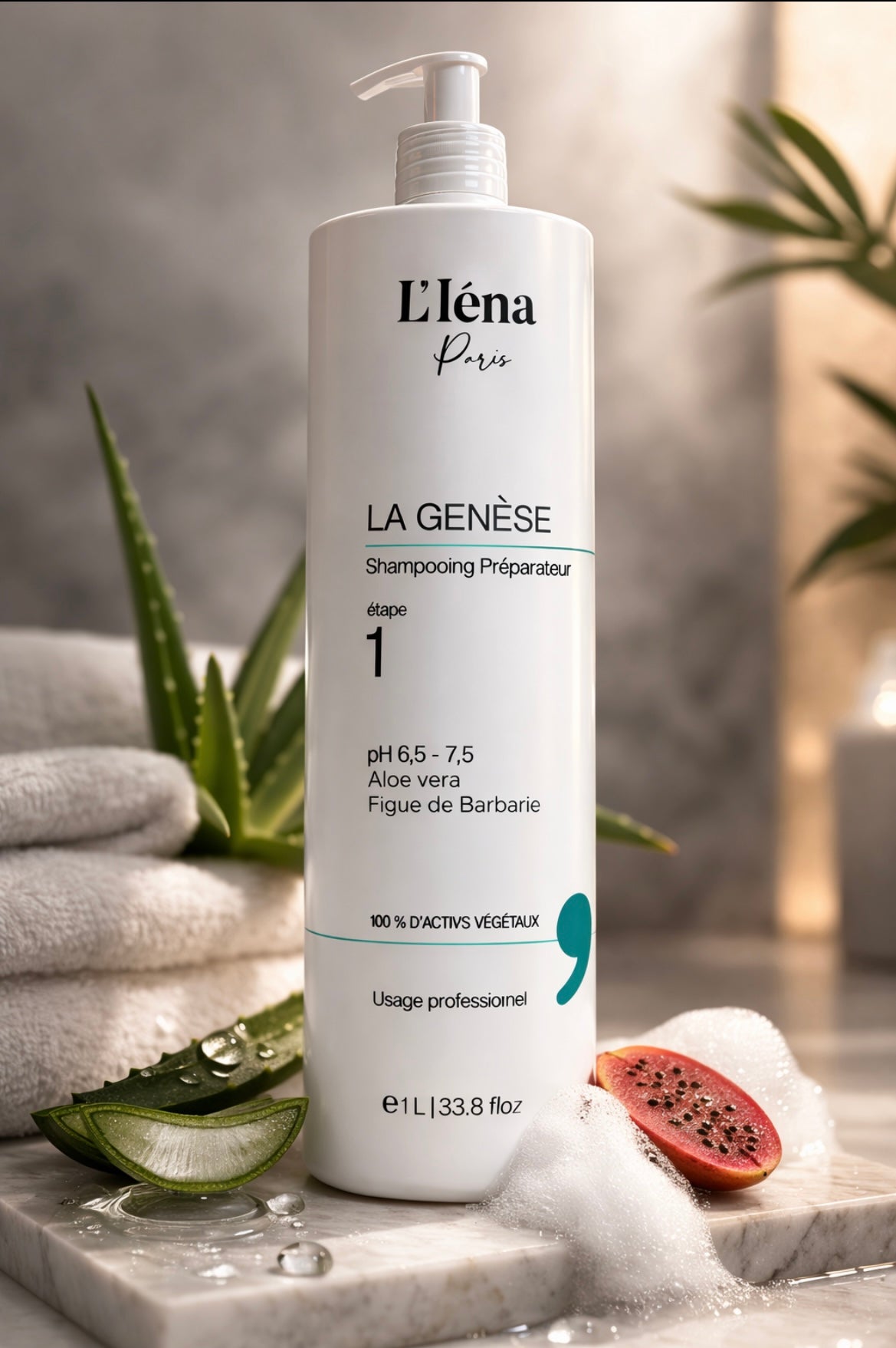 Shampooing préparateur étape 1 La Genèse™ L'Iéna Paris 1 L